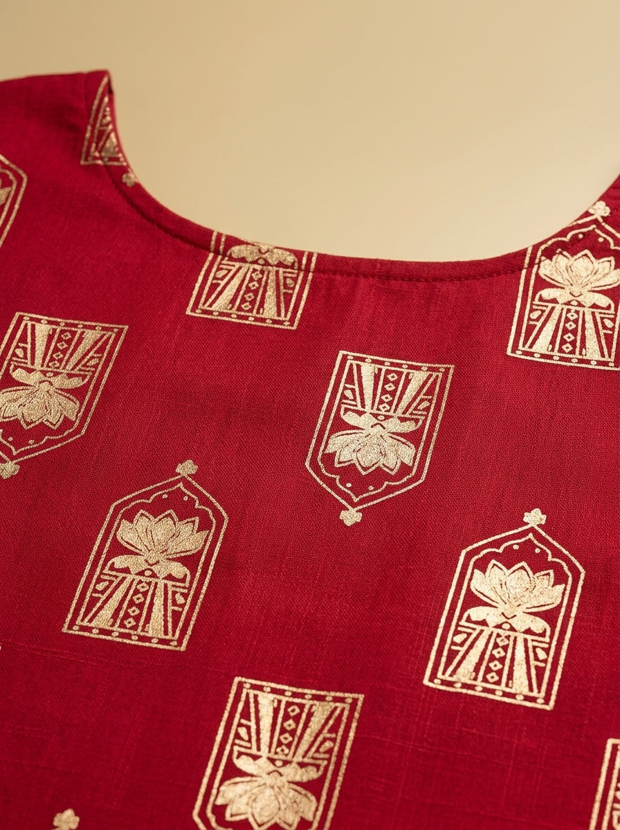Red Co-ord Set