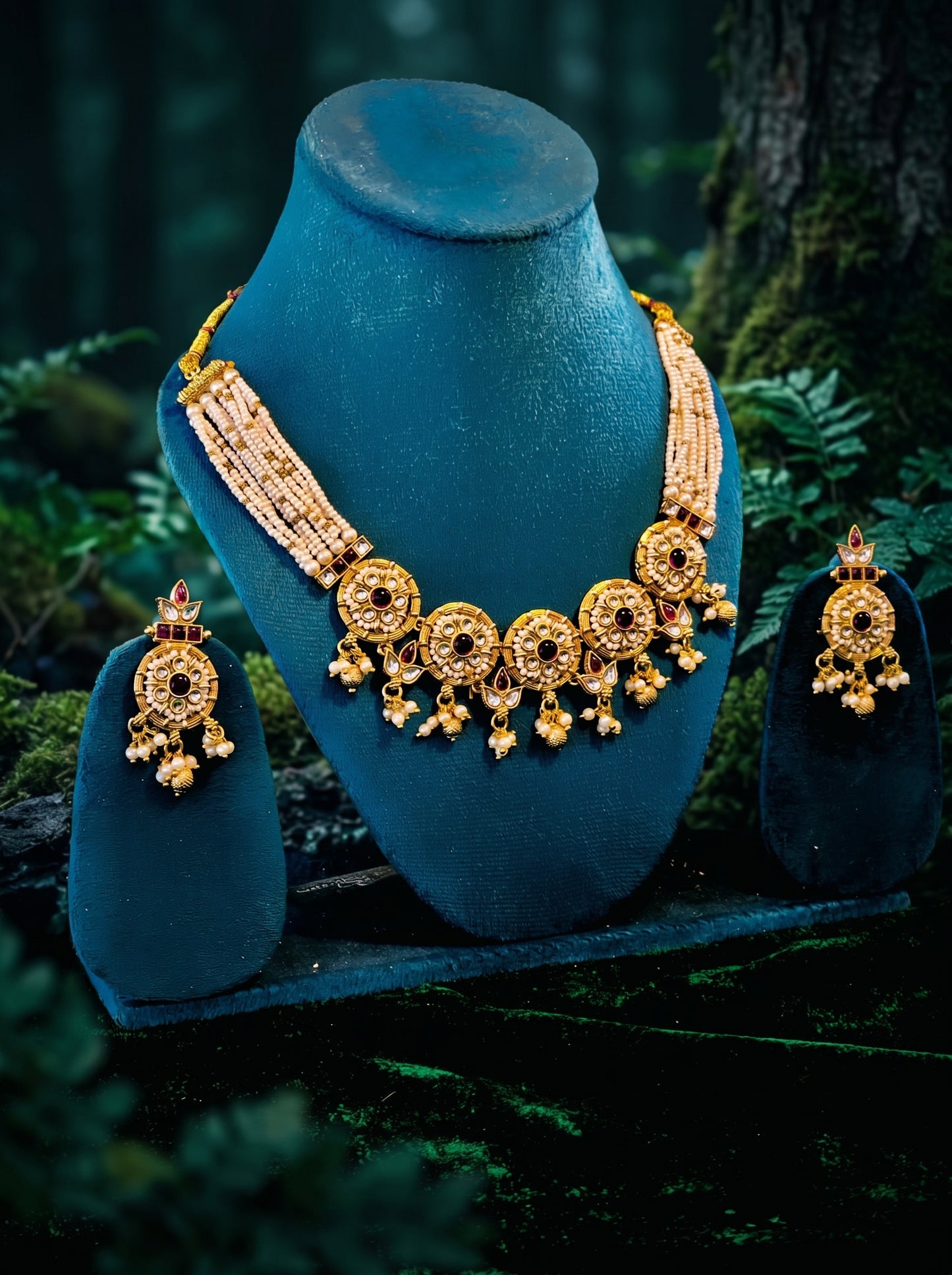 Aloki Pearl Set