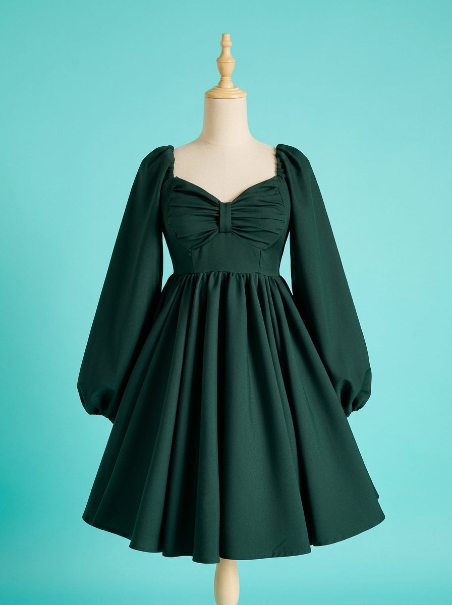 Bow Pleated Frock