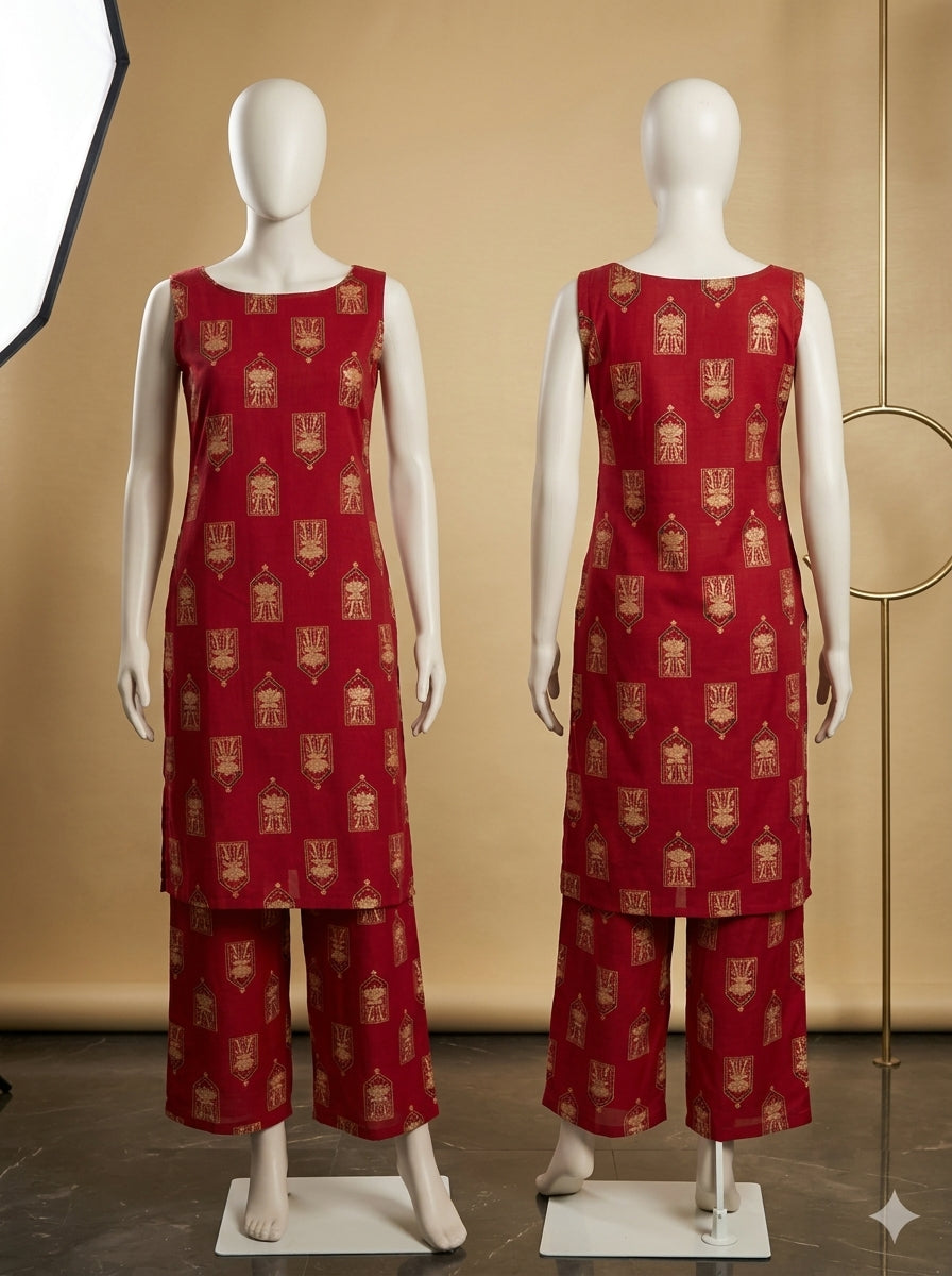 Red Co-ord Set
