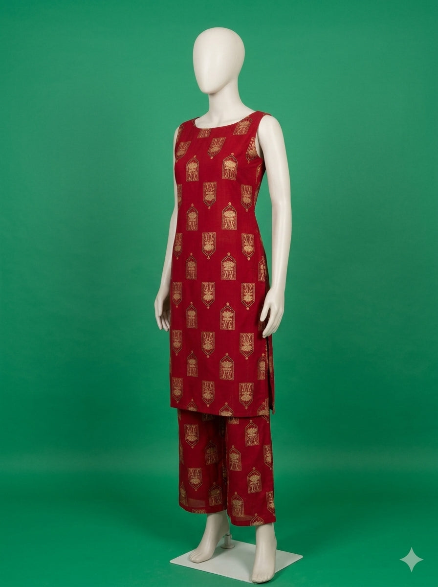 Red Co-ord Set