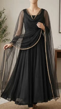 Anarkali Suit Set (Kurta, Bottoms, Dupatta)
